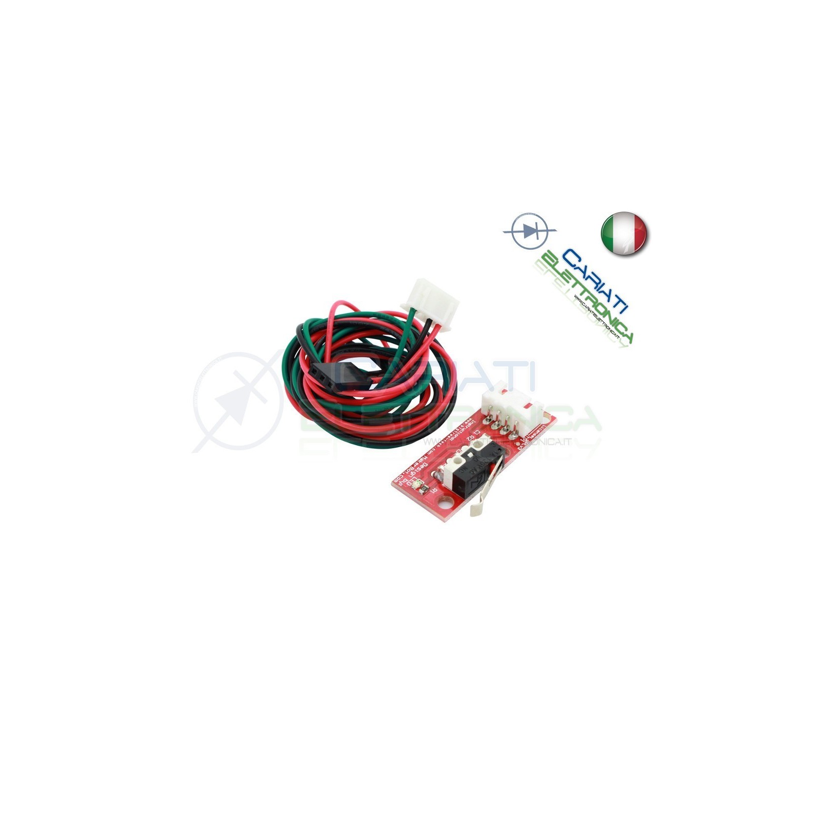 EndStop finecorsa Switch interruttore RAMPS Reprap Mendel Prusa stampante 3D