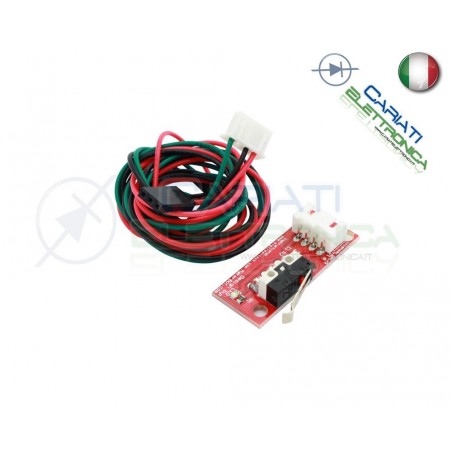 EndStop finecorsa Switch interruttore RAMPS Reprap Mendel Prusa stampante 3D