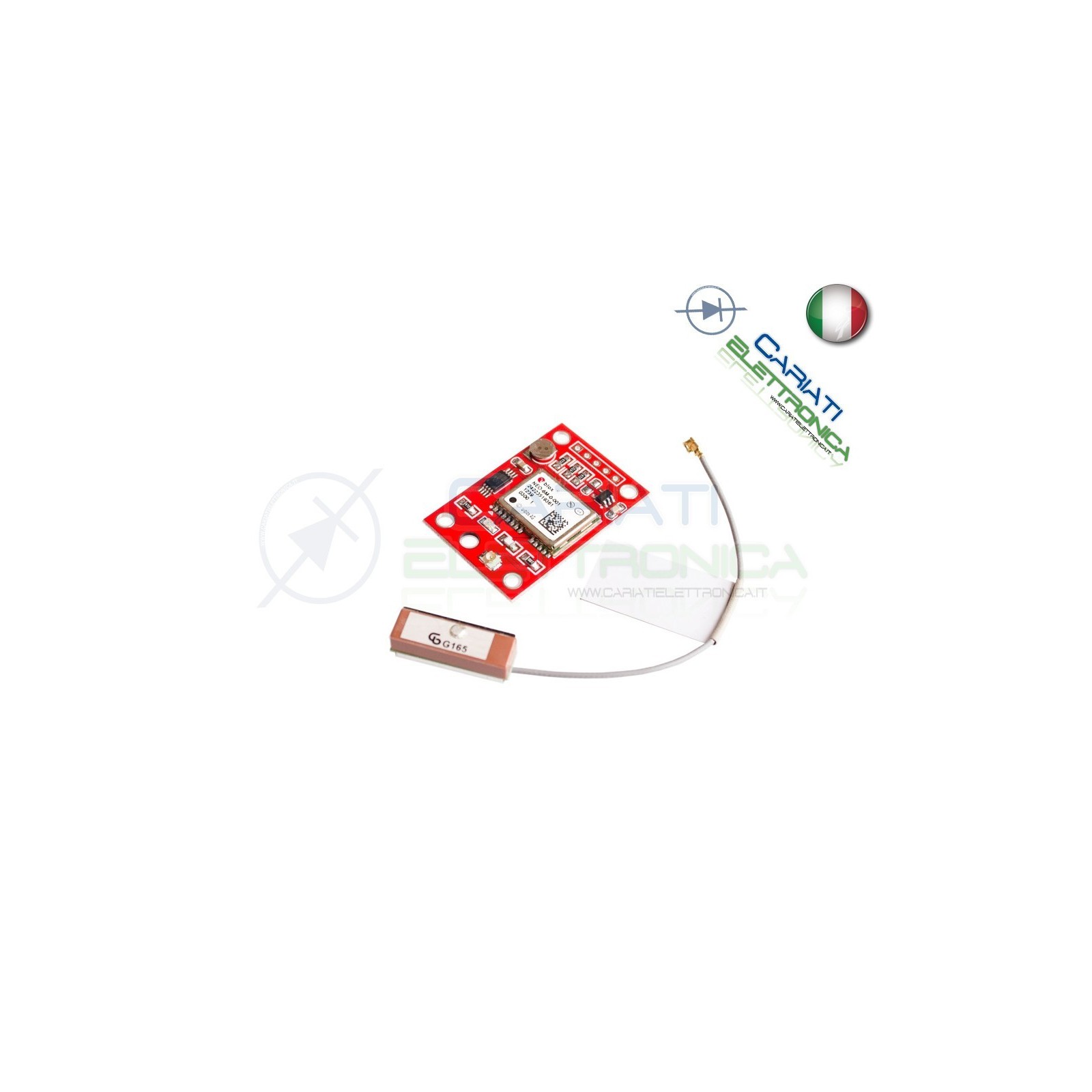 Modulo GY-NEO6MV2 NEO-6M GPS NEO6MV2 con Antenna per ArduinoGenerico