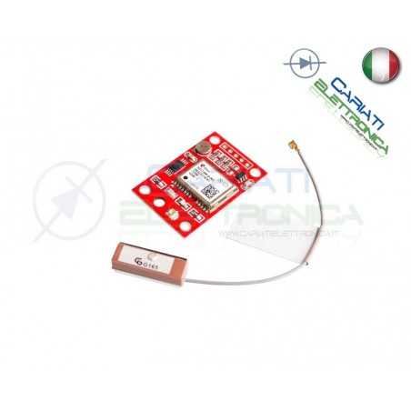 Modulo GY-NEO6MV2 NEO-6M GPS NEO6MV2 con Antenna per ArduinoGenerico