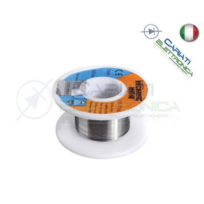 50g Stagno da 0.2mm Flux 1-3% 63/37 Sn63 Pb37 micro saldature Bobina rotolo filo