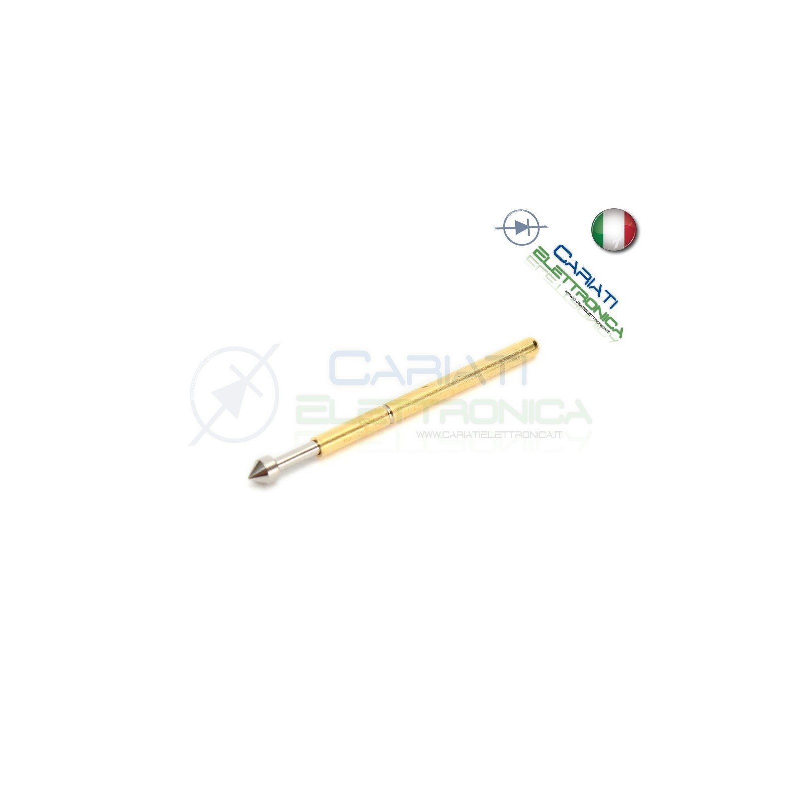 5 PEZZI Sonda test a molla PCB IC P75-E2 ring Probe Pin Generico