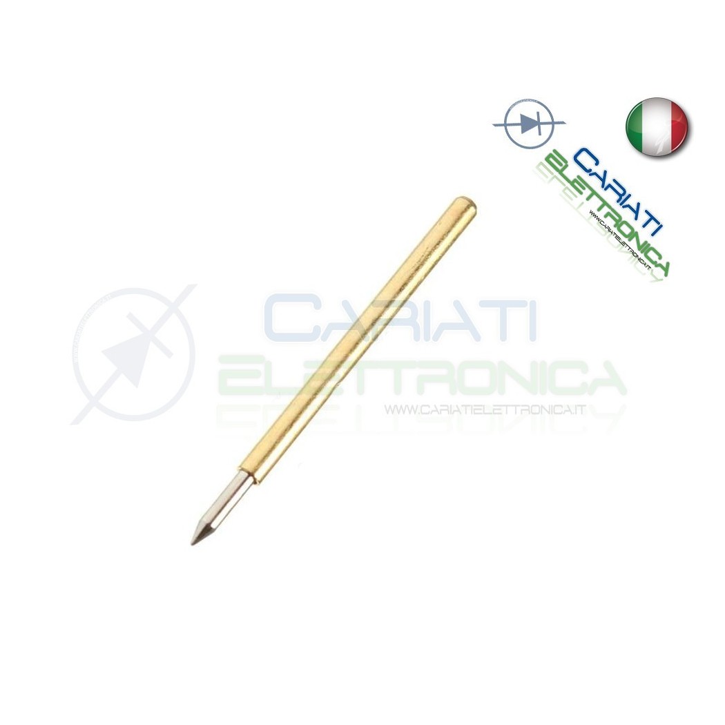 5 PEZZI Sonda test a molla PCB IC P75-B1 ring Probe Pin Generico