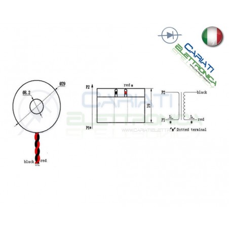 Sensore lettore di corrente DL-CT08CL5 20A/10mA 2000/1 0-120A
