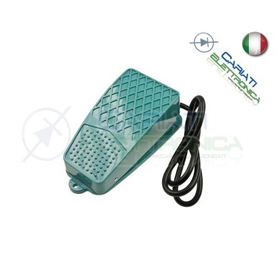 Interruttore SPDT a pedale con cavo da 1m 250V 10A pedeal foot switch