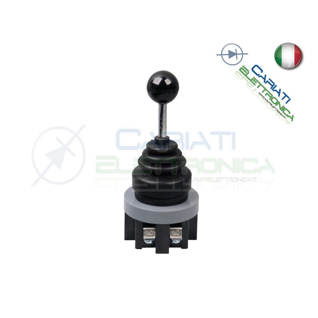 Joystick manopola da pannello industriale DPST NO 250V 6A 2 POSIZIONI