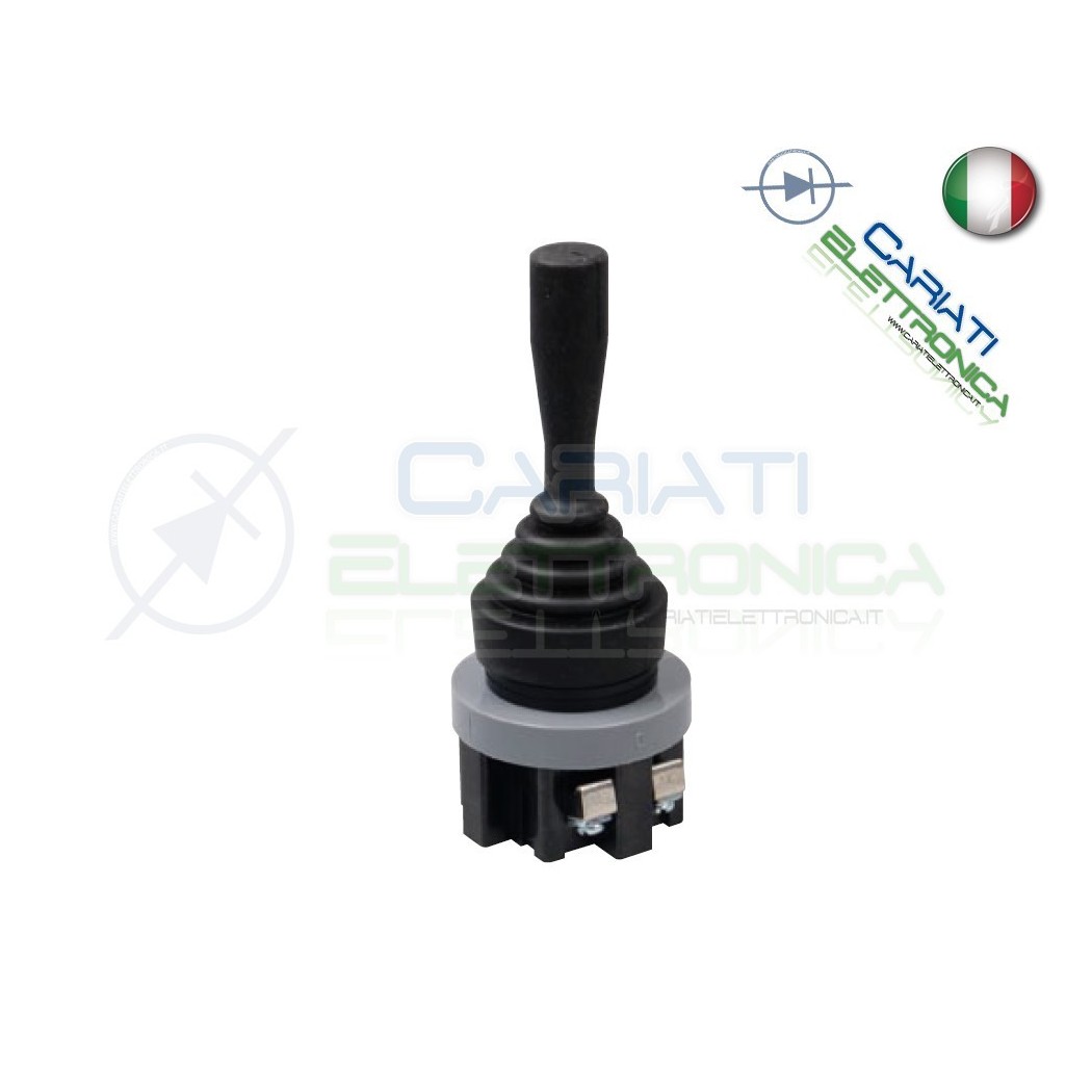 Joystick manopola da pannello industriale DPST NO 250V 6A 2 POSIZIONI