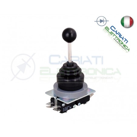 Joystick manopola da pannello industriale 4PDT 220V 6A 4 POSIZIONI
