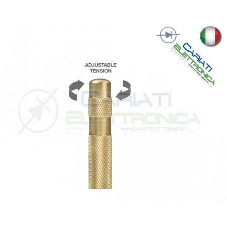 Rivettatrice manuale per fori metalizzati millefori PCB rivetti BUNGARDCariati Elettronica