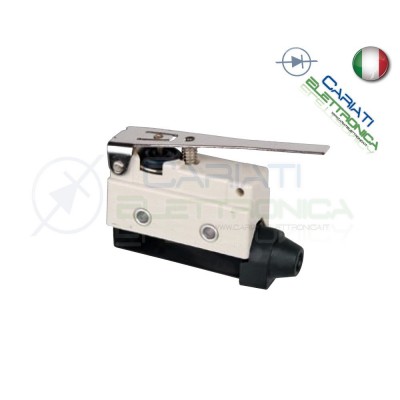 Microswitch Pulsante Fine Corsa Micro Switch SPDT a leva 10A 250V