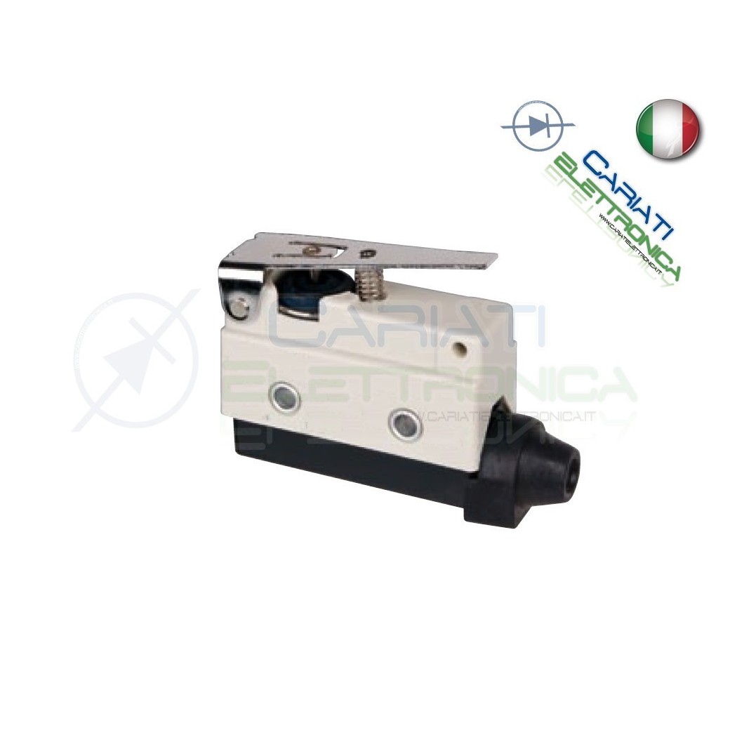 Microswitch Pulsante Fine Corsa Micro Switch SPDT a leva 10A 250V