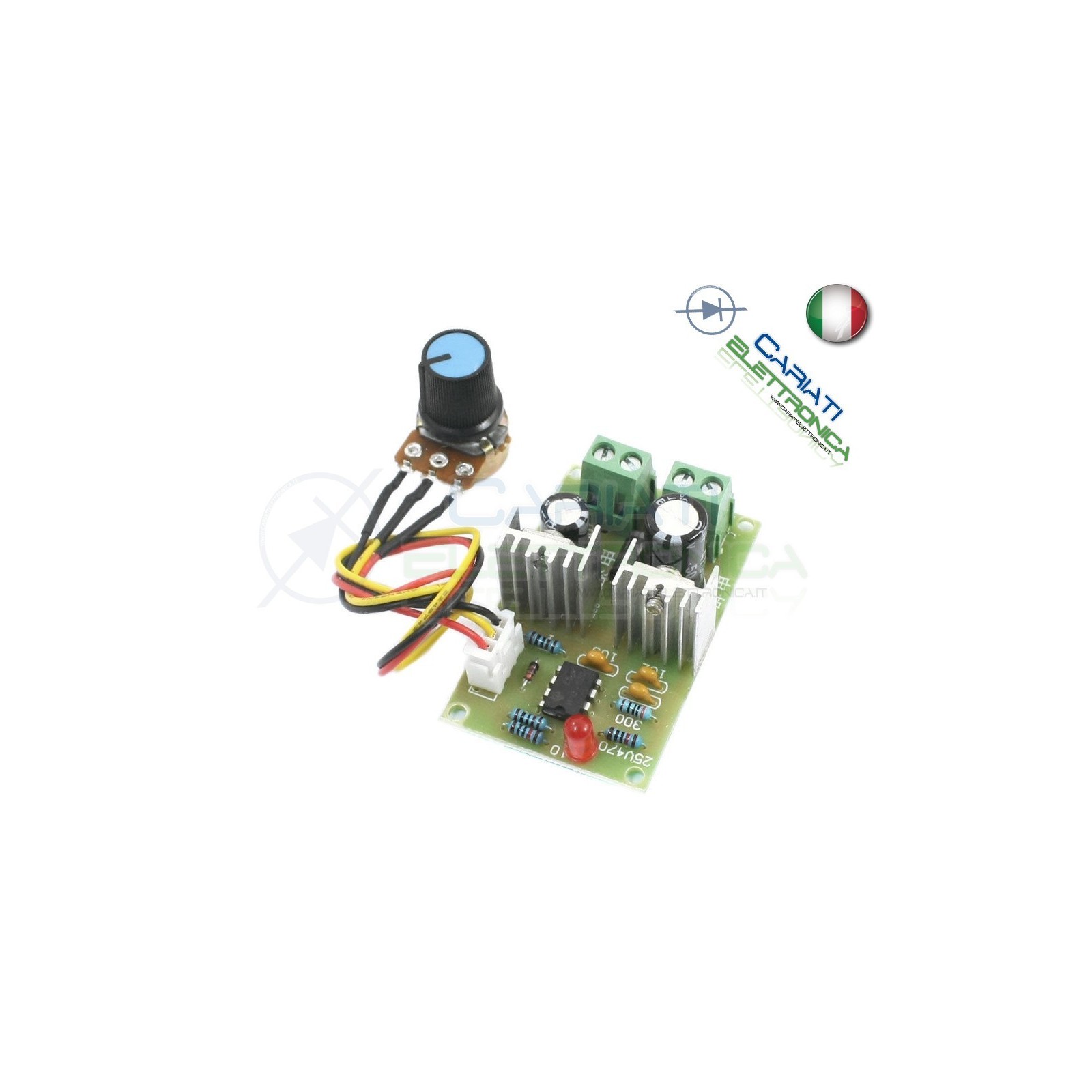 PWM HHO Driver Dimmer regolatore di velocità giri DC 3A 12-24V
