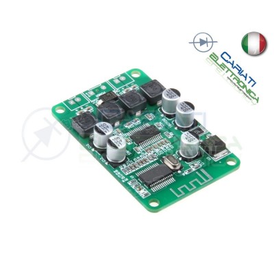 SCHEDA MODULO AMPLIFICATORE STEREO TPA3110 2x15 W Bluetooth Audio Musica