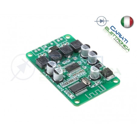SCHEDA MODULO AMPLIFICATORE STEREO TPA3110 2x15 W Bluetooth Audio Musica