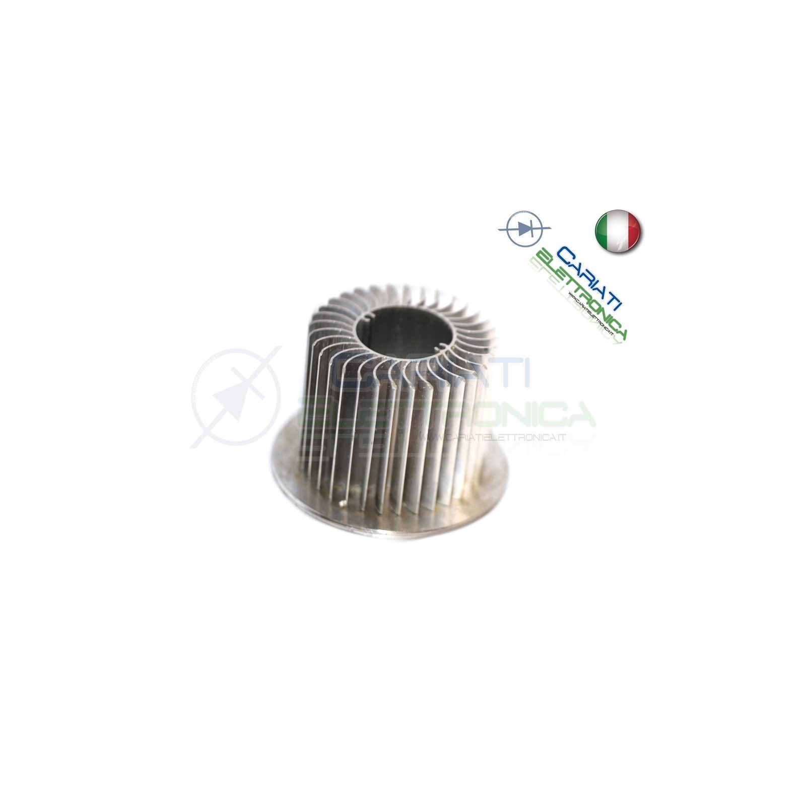 Dissipatore Aletta Raffreddamento Alluminio 56x48 mm