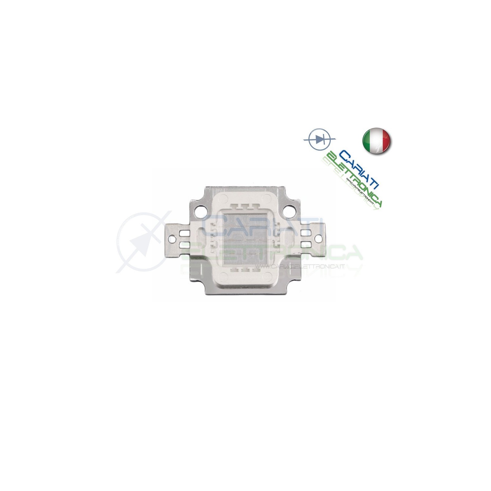 Led Power BLU 10W 10 Watt 9-12V 1A 455-465nmGenerico