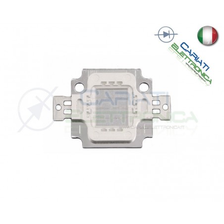 Led Power BLU 10W 10 Watt 9-12V 1A 455-465nmGenerico