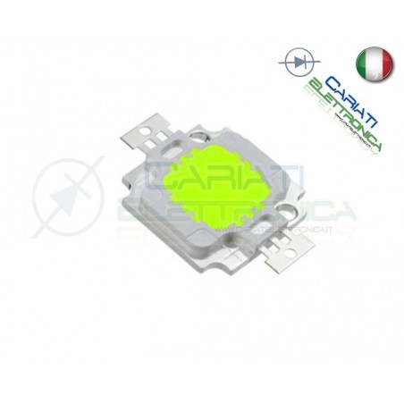 Led Power VERDE 10W 10 Watt 9-12V 1A 490-650nm