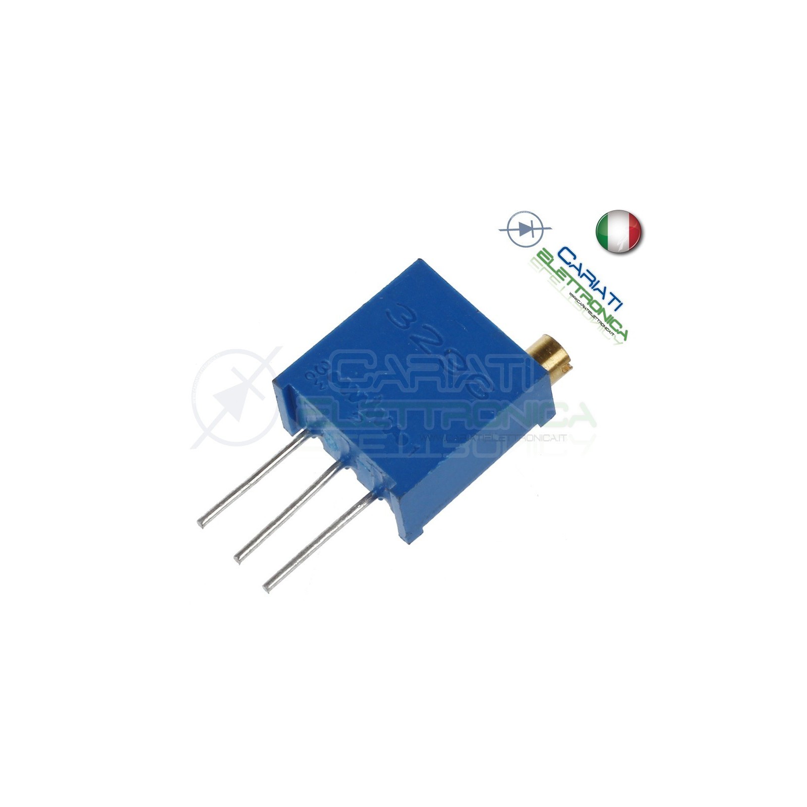 2 pezzi Potenziometro Trimmer 3296w 1M ohm 1Mohm
