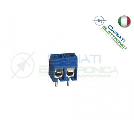 10 PEZZI Morsettiera Morsetti 2 Poli H 12,5mm Connettori