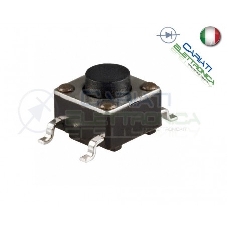 10 MINI MICRO PULSANTE 6X6X8 mm PCB Tactile Switch SPST