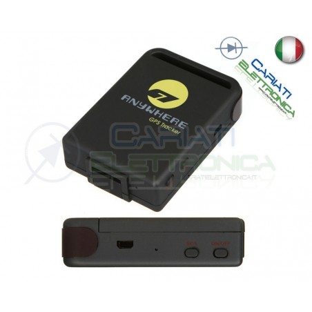 GPS TRACKER TK-106 ANTIFURTO AUTO LOCALIZZATORE SATELLITARE ANYWHERE