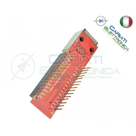 SCHEDA MODULO ENC28J60 Ethernet HR911105A RJ45 Lan Webserver per Arduino Nano