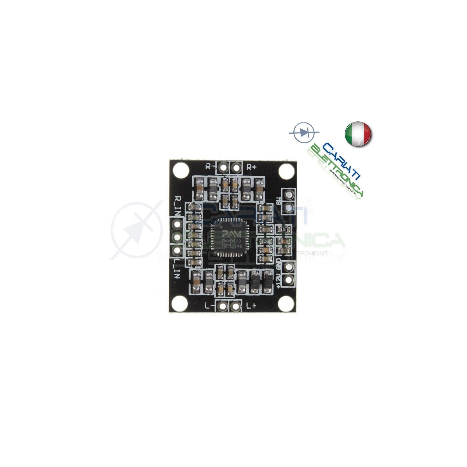 PAM8610 Mini Amplificatore Digitale Dual Channel Stereo Mini Classe D 2X15W
