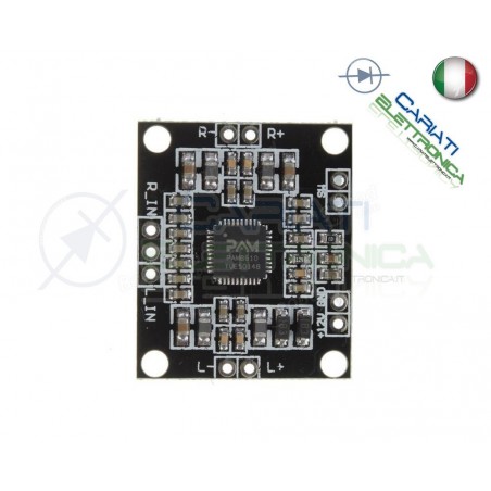 PAM8610 Mini Amplificatore Digitale Dual Channel Stereo Mini Classe D 2X15W