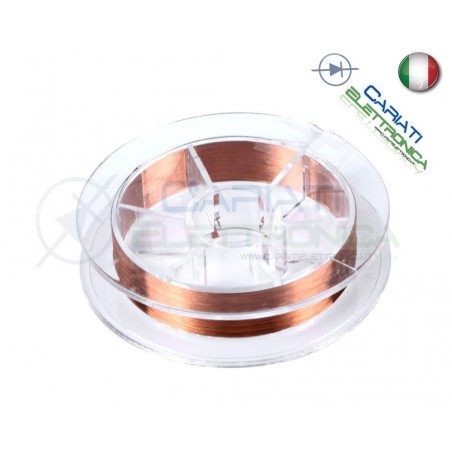 BOBINA DA 200m DI FILO CAVO DA 0.02mm PER RIPARAZIONE PISTE PCB TELEFONI