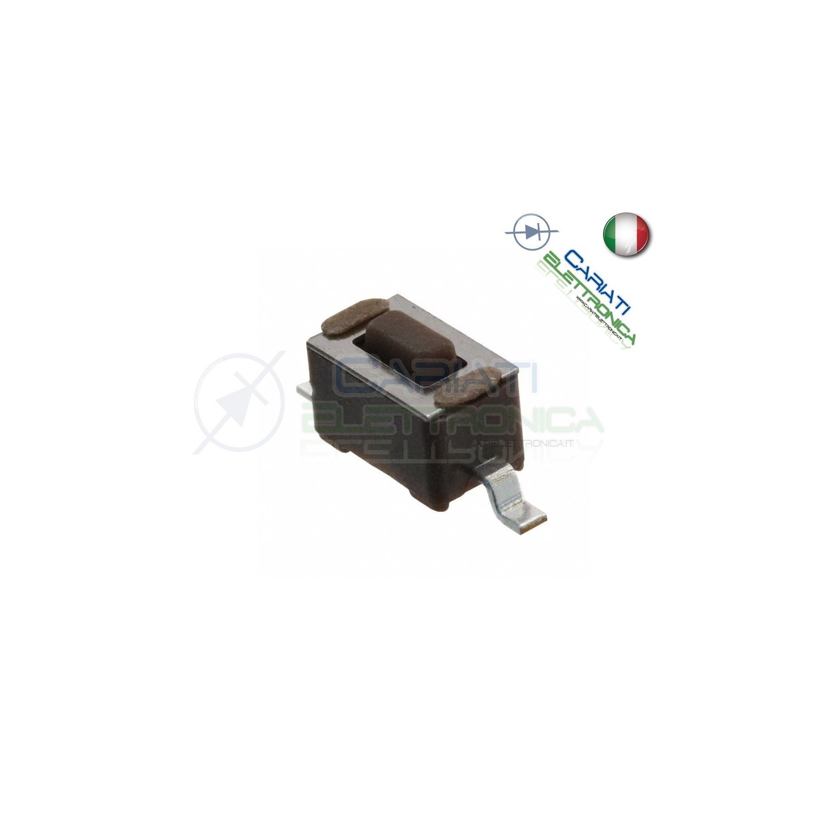 50 PEZZI MINI MICRO PULSANTE 6x3x4.3 mm PCB Tactile Switch