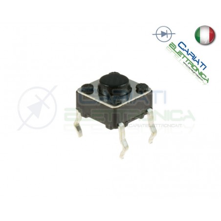 10 MINI MICRO PULSANTE 4.5X4.5X3.8 mm PCB Tactile Switch