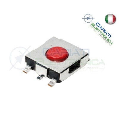 10 MINI MICRO PULSANTE 6X6X3.1 mm PCB Tactile Switch