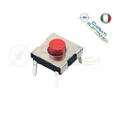 10 MINI MICRO PULSANTE 6X6X3.1 mm PCB Tactile Switch