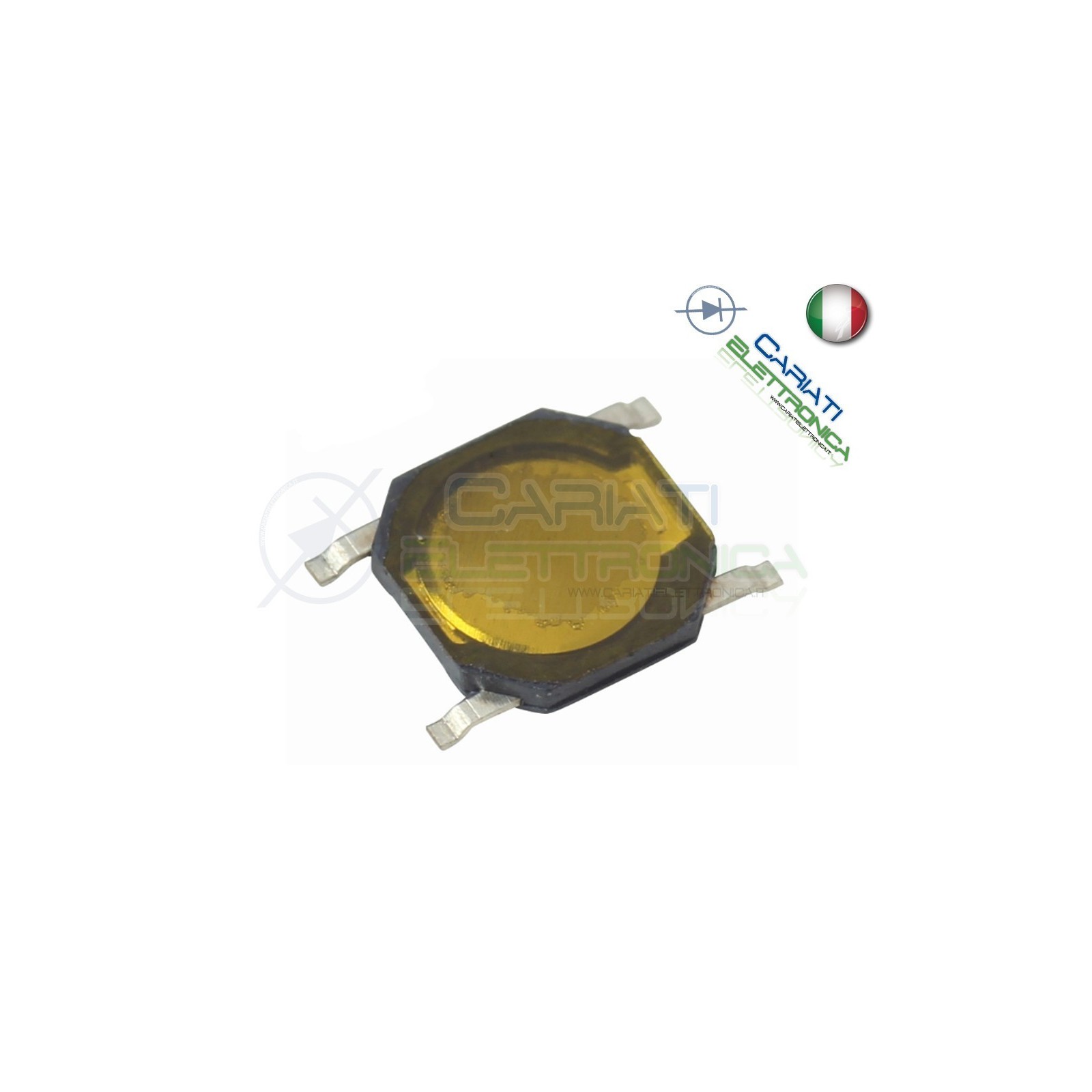 10 MINI MICRO PULSANTE 4.8X4.8X0.8 mm PCB Tactile Switch