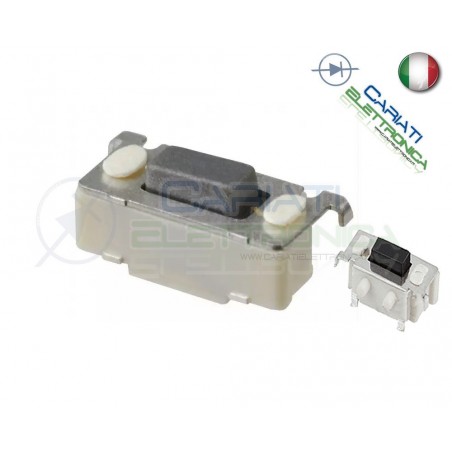 50 PEZZI MINI MICRO PULSANTE 3X6X3.5MM mm PCB Tactile Switch