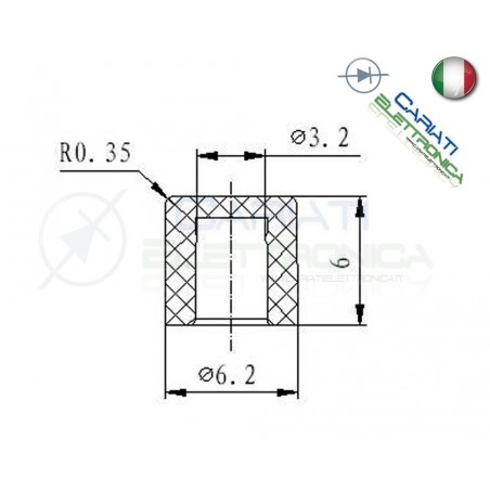 10 PEZZI cappuccio GRIGIO per pulsanti PCB 6x6 altezza 6 7 8 8,5 9 9,5 10 mm