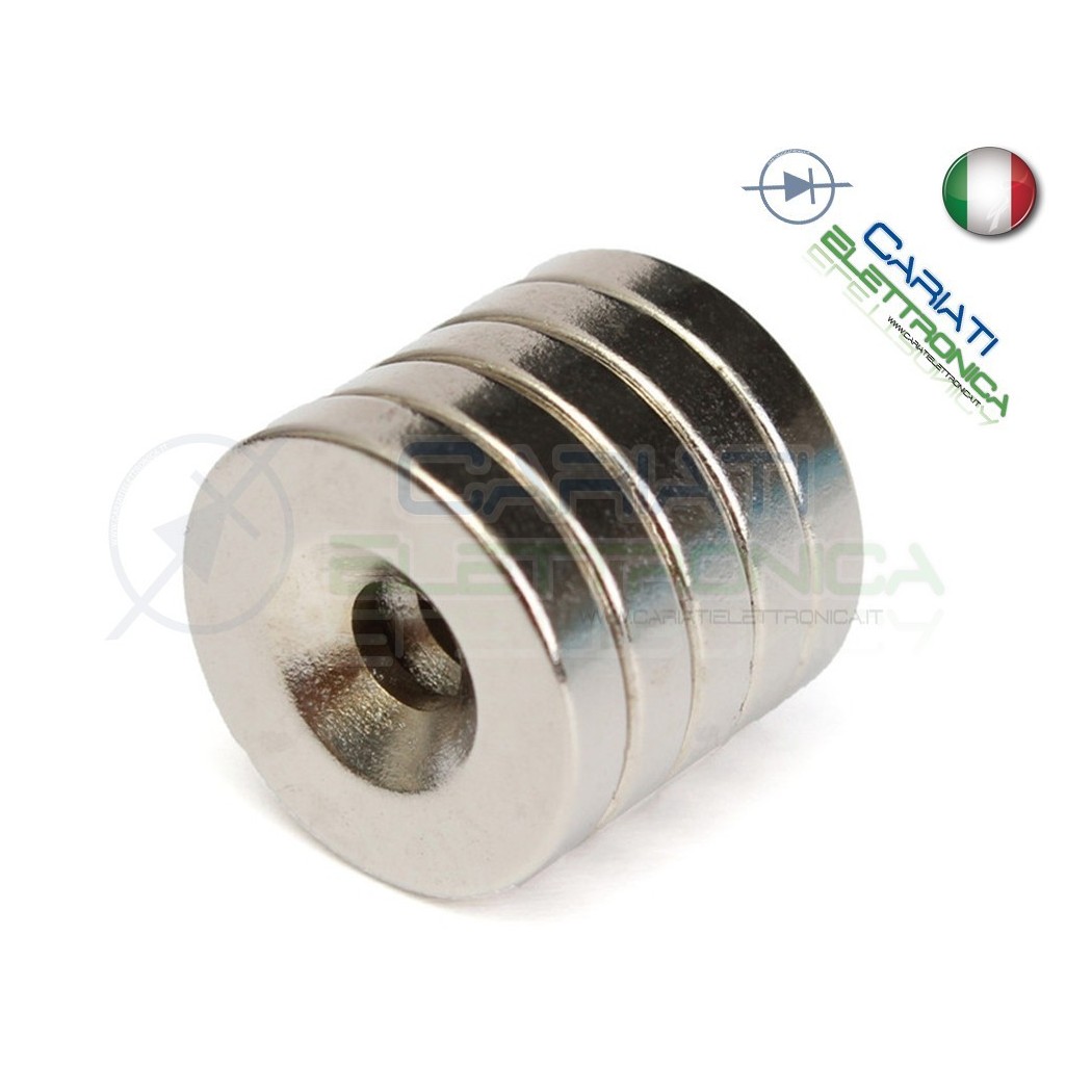 100 Pezzi CALAMITE MAGNETI NEODIMIO 10x3 mm POTENTI FIMO CERAMICA BOMBONIERE Generico