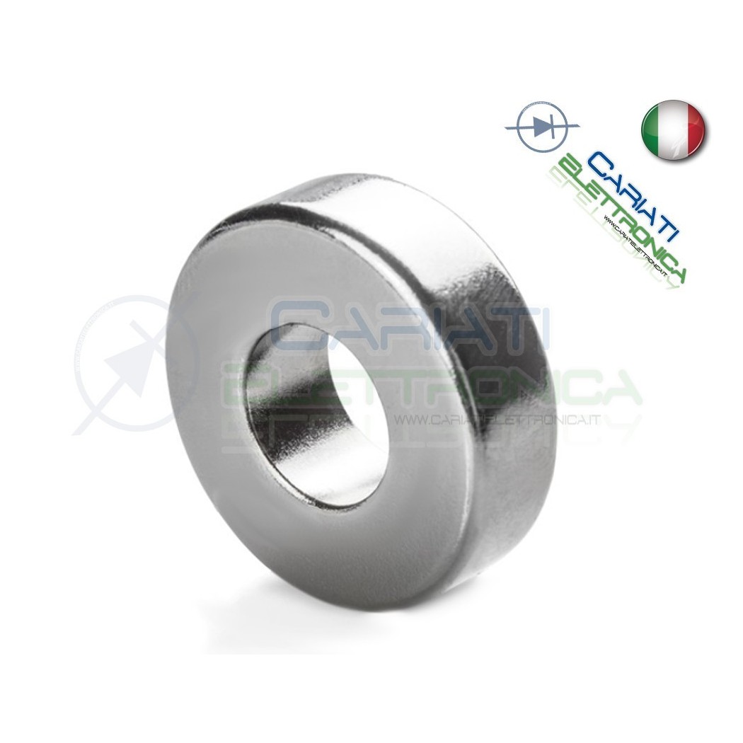 1 CALAMITA MAGNETE NEODIMIO 20x3 mm POTENTI FIMO CERAMICA BOMBONIERE