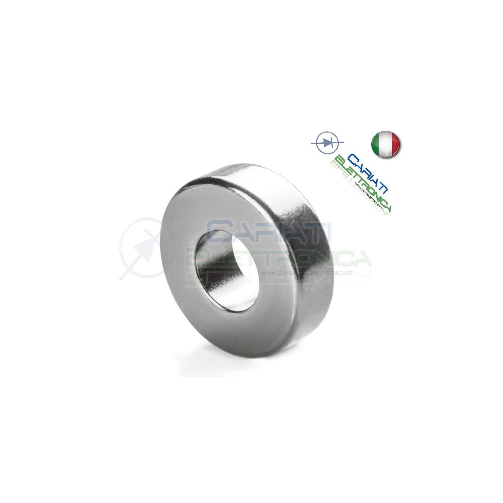 50 CALAMITE MAGNETI NEODIMIO 20x3 mm POTENTI FIMO CERAMICA BOMBONIERE