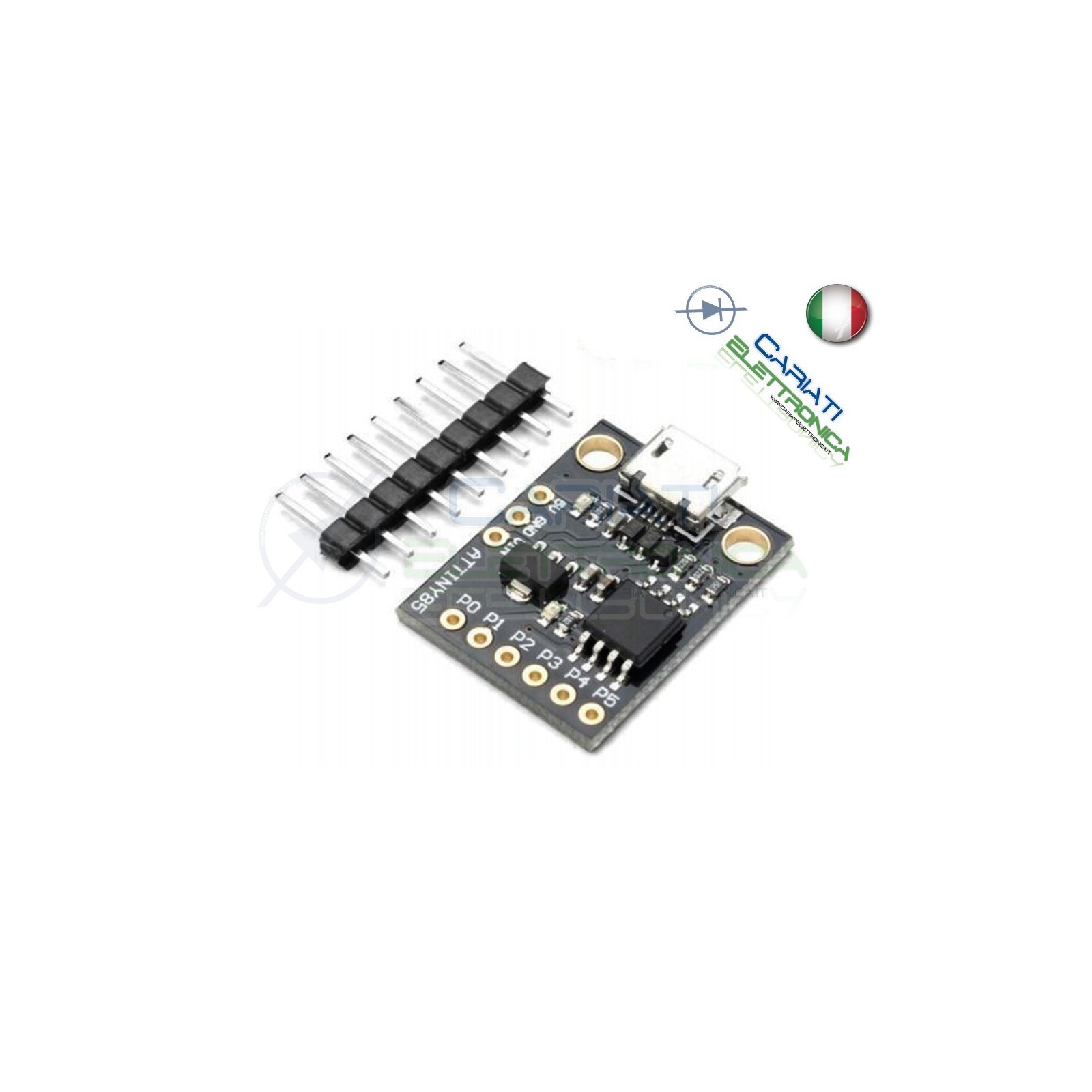 ATTINY85 MICRO USB Board Digispark Kickstarter COMPATIBILE arduino IDE Generico