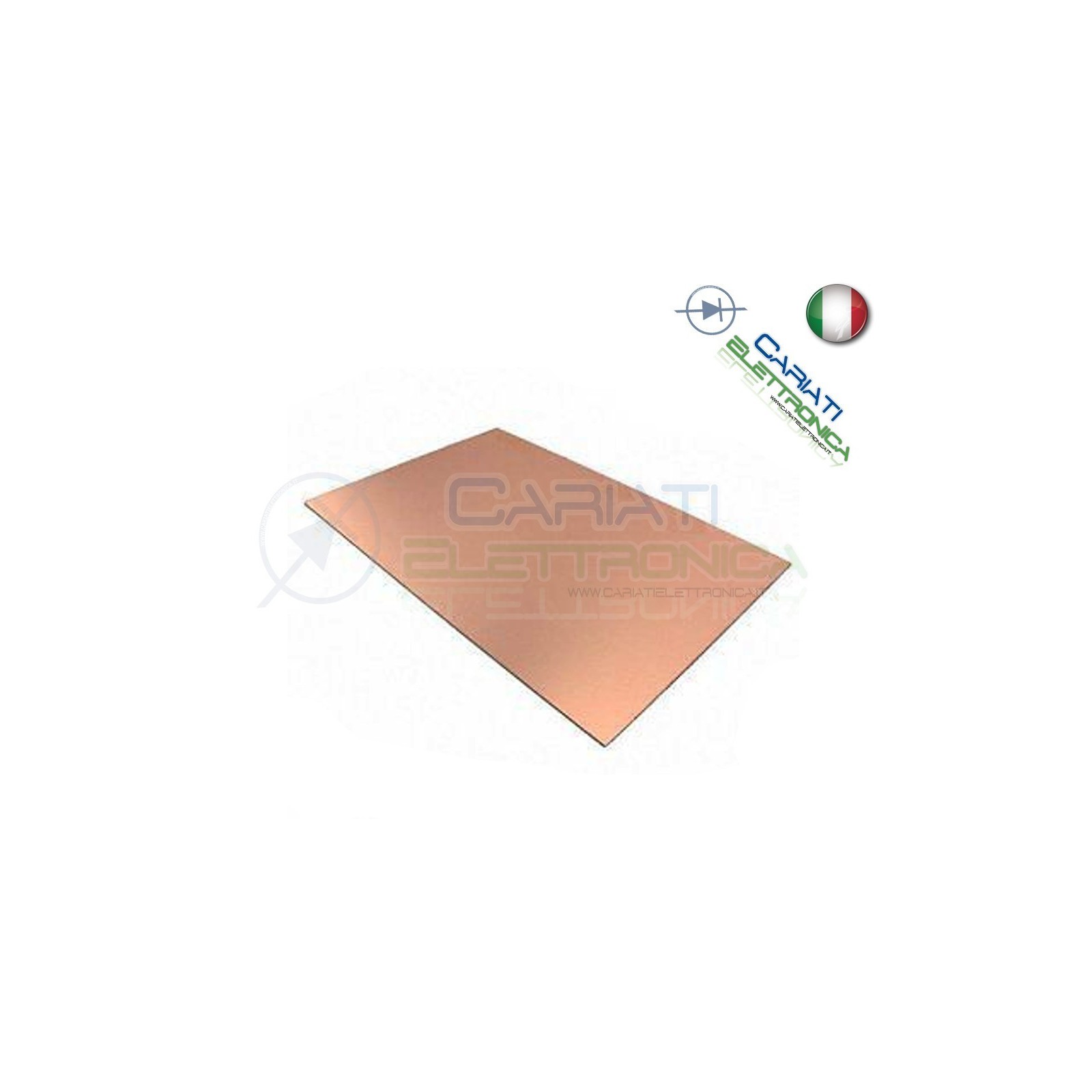 Basetta Scheda Ramata 200x150 Vetronite Doppia Faccia
