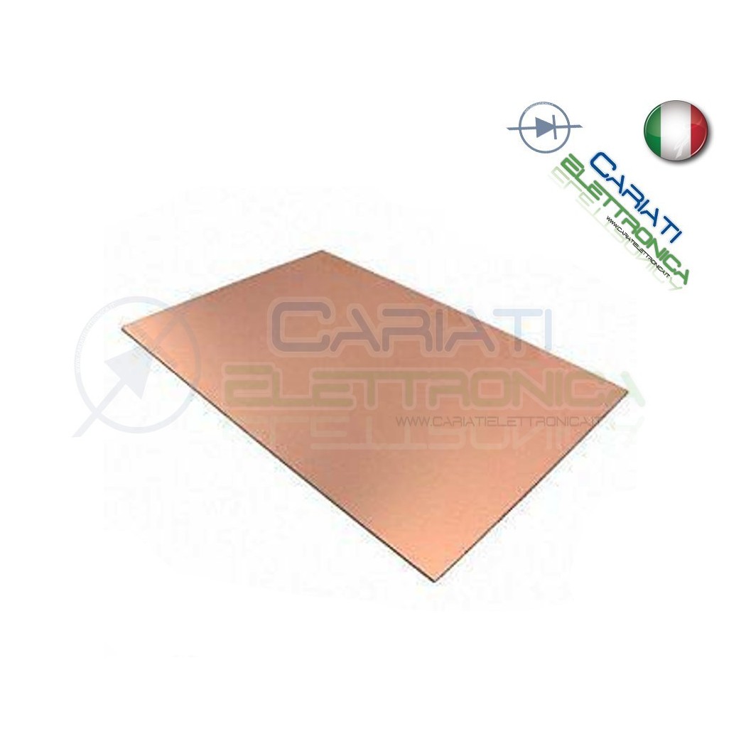 Basetta Scheda Ramata 200x150 Vetronite Doppia Faccia