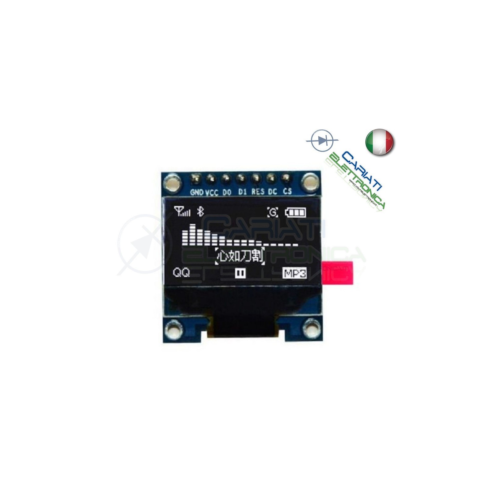 MODULO DISPLAY 0.96" OLED LCD LED 128X64 ARDUINOGenerico