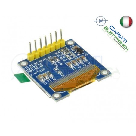Modulo Display 0.96" Oled Lcd Led 128X64 compatibile Arduino Generico