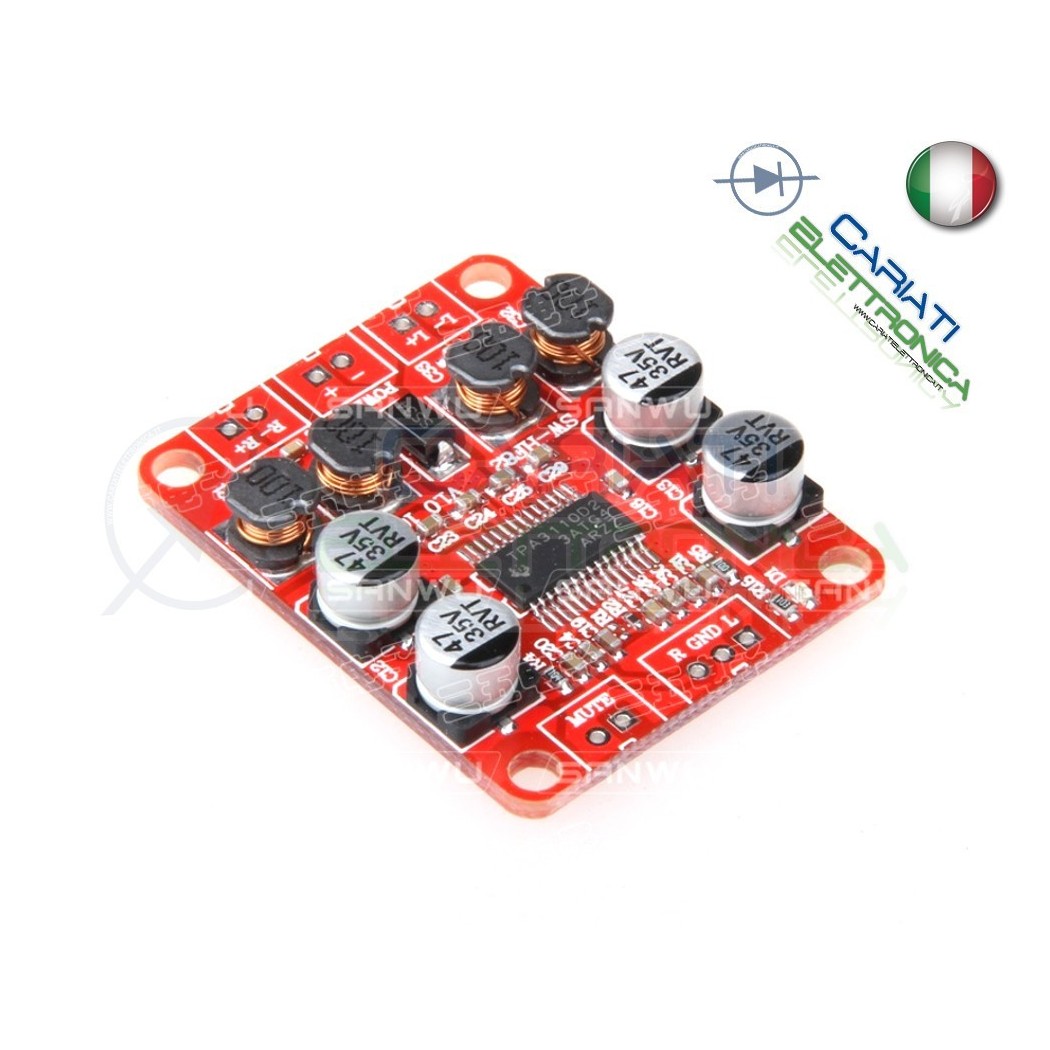 TPA3110 Amplificatore di potenza digitale 2X15 W due canali