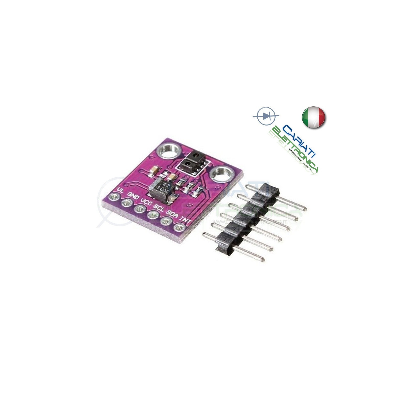 Sensore Movimento Luce Gesture Proximity Ambient Light Module APDS-9930 Arduino