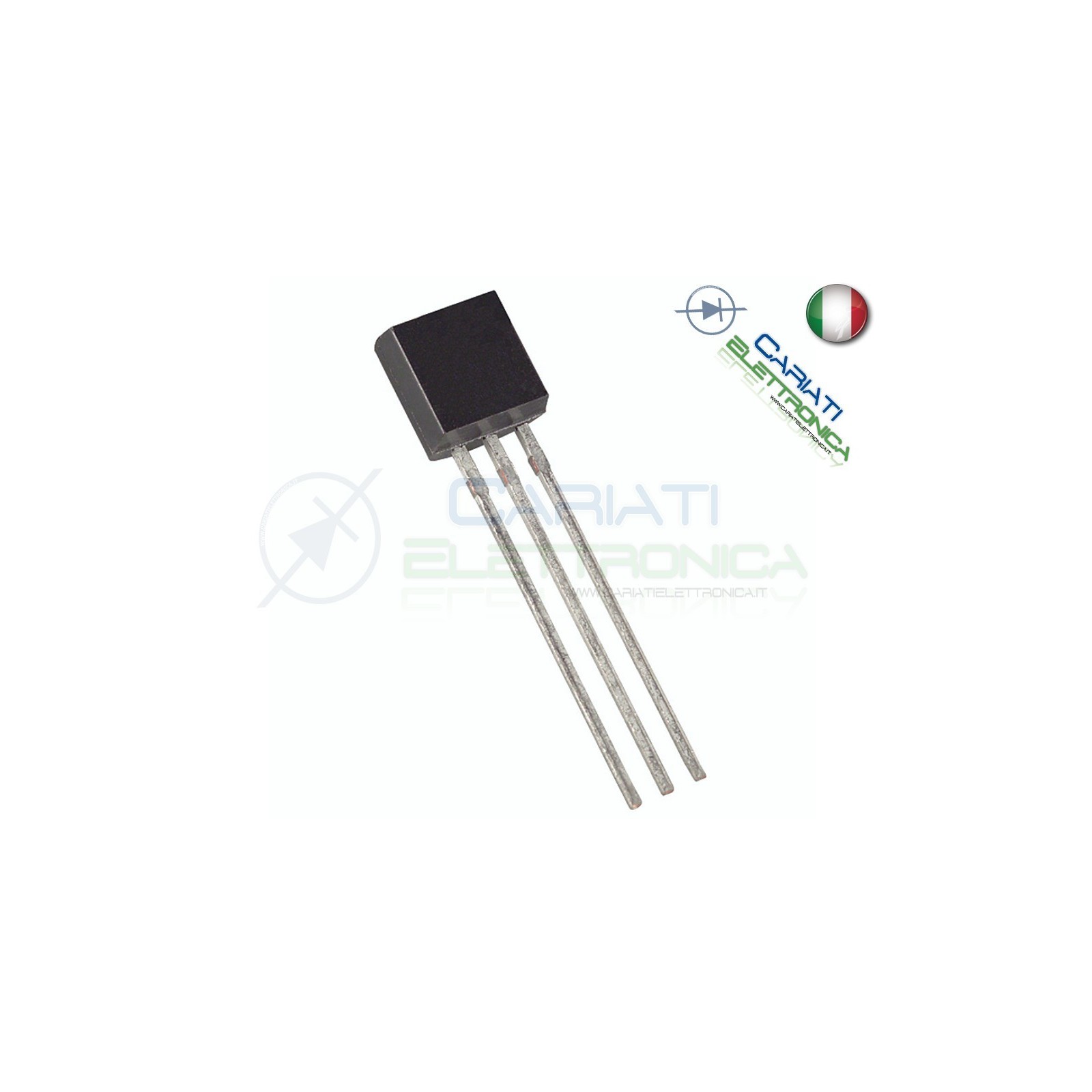 50 PEZZI TRANSISTOR NPN 2N3904 2N 3904 40V 0,2A TO-92Generico