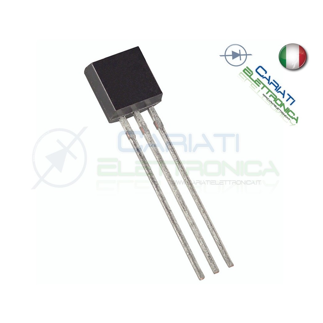 50 PEZZI TRANSISTOR NPN 2N3904 2N 3904 40V 0,2A TO-92Generico