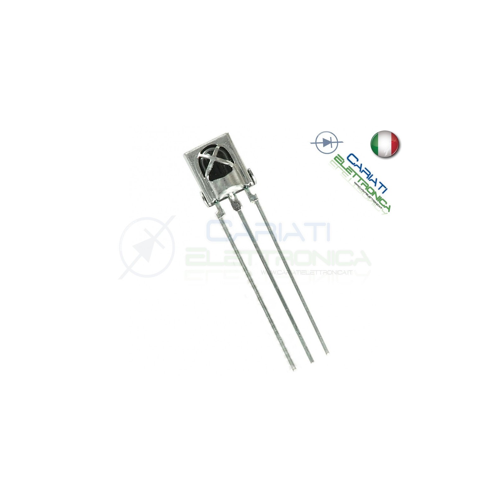 2 Pezzi 38Khz Universal IR Infrared Receiver TL1838 VS1838B arduino compatibile
